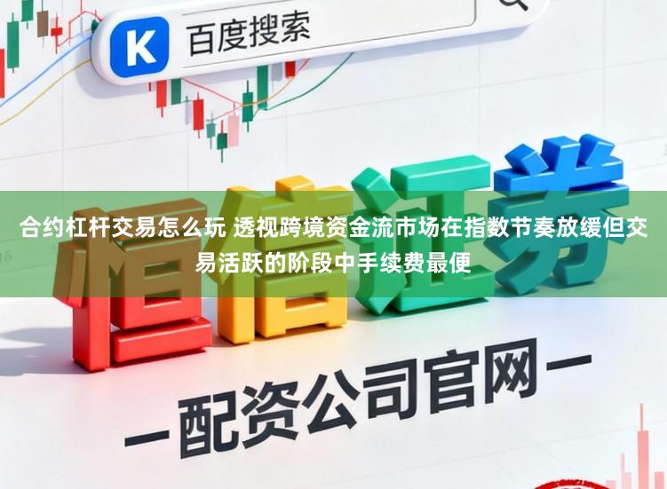 合约杠杆交易怎么玩 透视跨境资金流市场在指数节奏放缓但交易活跃的阶段中手续费最便