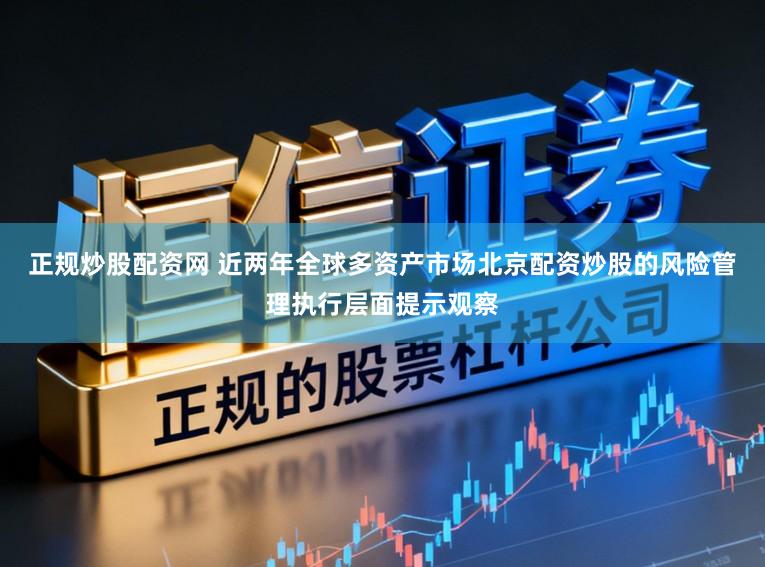 正规炒股配资网 近两年全球多资产市场北京配资炒股的风险管理执行层面提示观察
