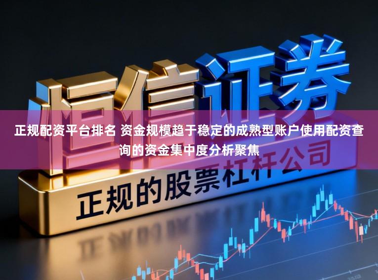 正规配资平台排名 资金规模趋于稳定的成熟型账户使用配资查询的资金集中度分析聚焦