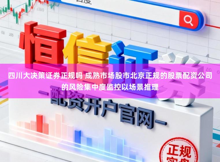 四川大决策证券正规吗 成熟市场股市北京正规的股票配资公司的风险集中度监控以场景推理